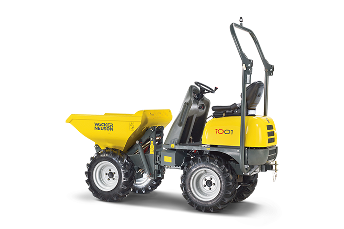 Raddumper Wacker Neuson 1001 1 t mieten