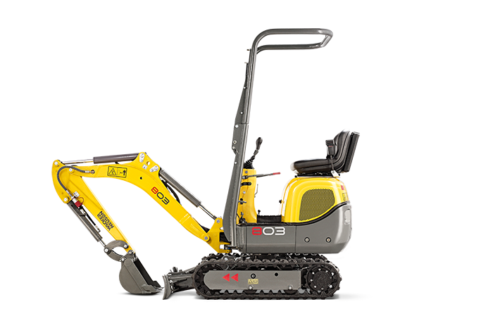 Wacker Neuson 803 Seitenansicht